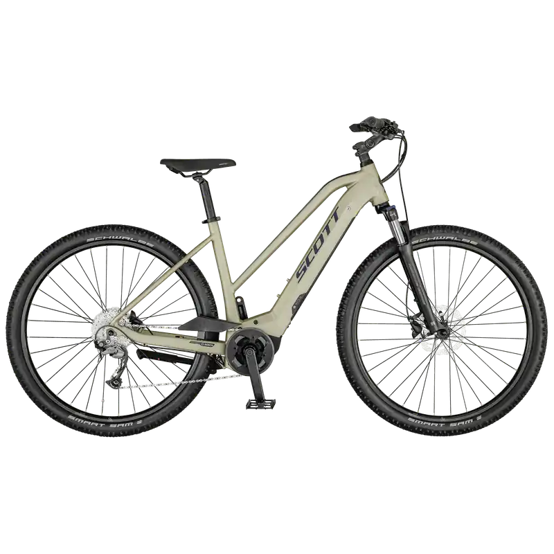 Zlevněný SCOTT Sub Cross eRIDE 20 Lady - Dámské trekové elektrokolo Endorphin Republic
