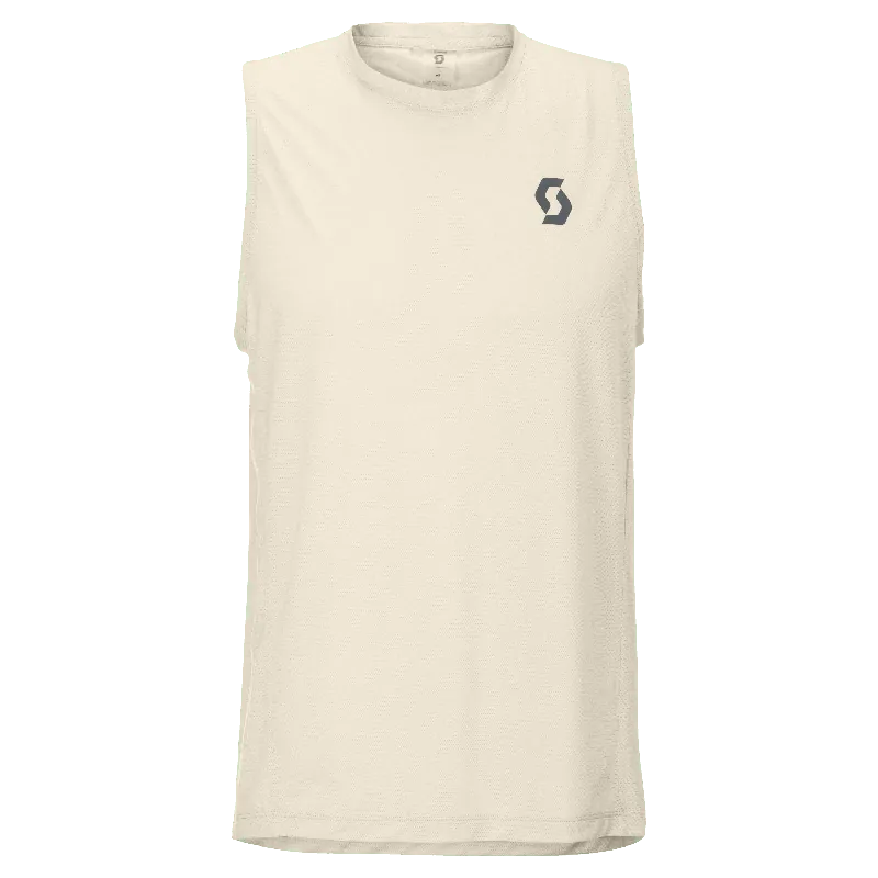 Značkový SCOTT Tank M‘s Endurance LT (Bílá) - Pánské běžecké tílko Endorphin Republic