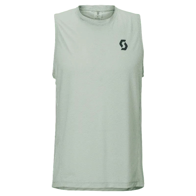 Nízká Cena SCOTT Tank M‘s Endurance LT (Šedá) - Pánské běžecké tílko Endorphin Republic