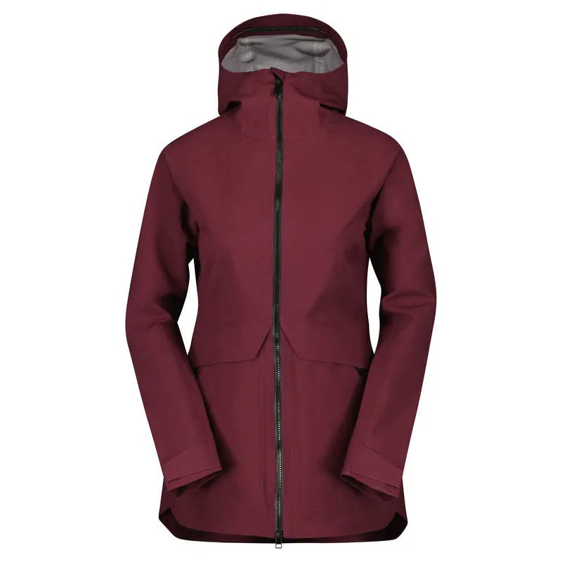 SCOTT Tech Coat 3L (Červená) - Dámská zimní bunda Endorphin Republic Zlevněný