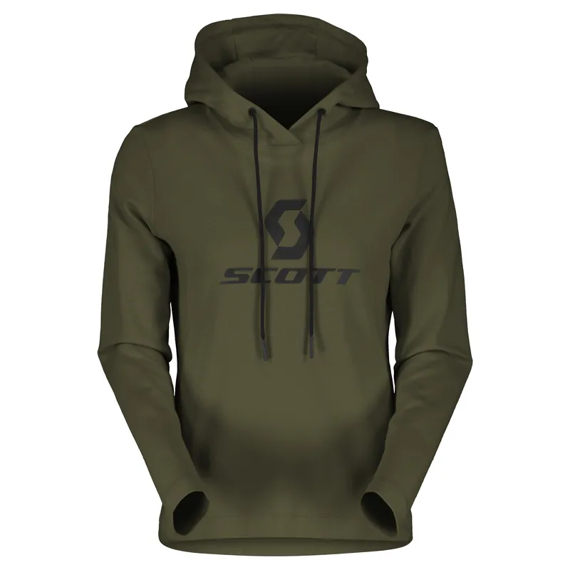 Scott Tech (Olivová) - Dámská mikina s kapucí Endorphin Republic Časově Omezené