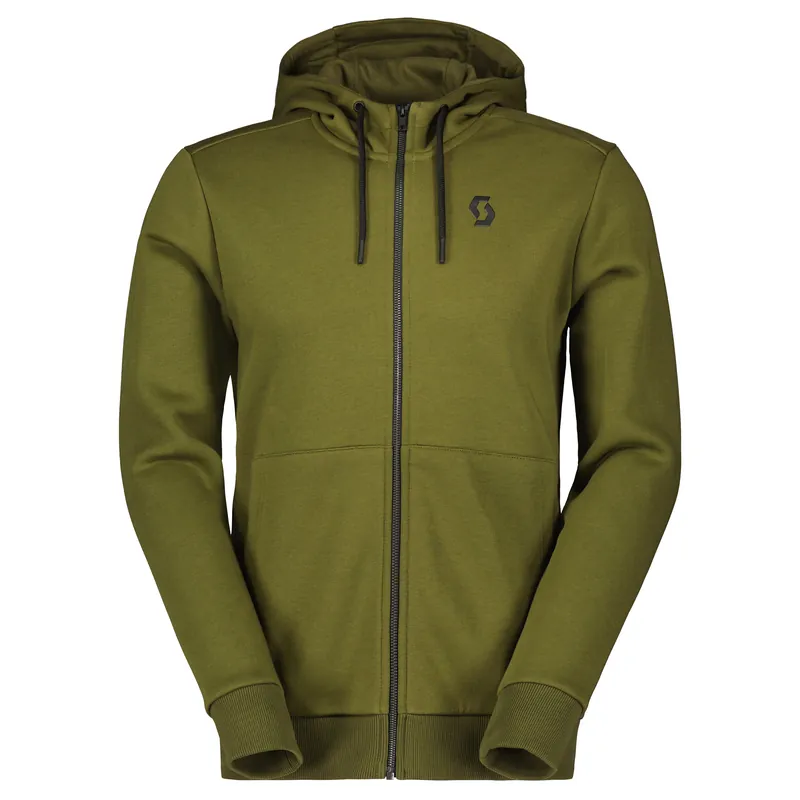 Kup Teď SCOTT Tech Warm Zip (Olivová) - Pánská mikina na zip Endorphin Republic