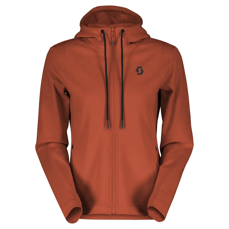 Scott Tech Zip (Červená) - Dámská mikina s kapucí Endorphin Republic Vrácení Zdarma