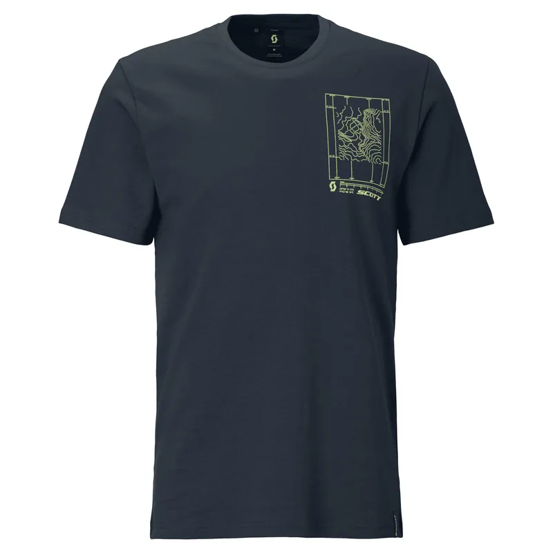 Nejprodávanější SCOTT Tee M‘s Casual SS (Modrá) - Pánské triko Endorphin Republic