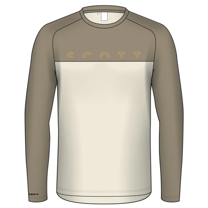 SCOTT Tee M‘s Defined DRI LS ( FFCC06) - Pánské triko Endorphin Republic Levný