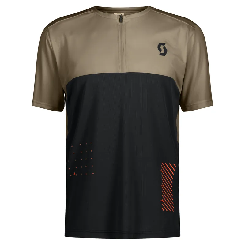 Akční Nabídka Scott Tee Trail Vertic Zip ( FFCC06) - Pánské cyklistické triko Endorphin Republic