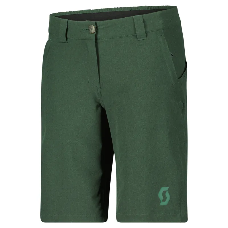 Must-Have Scott Trail Flow Pro (Zelená) - Dámské cyklistické kraťasy Endorphin Republic