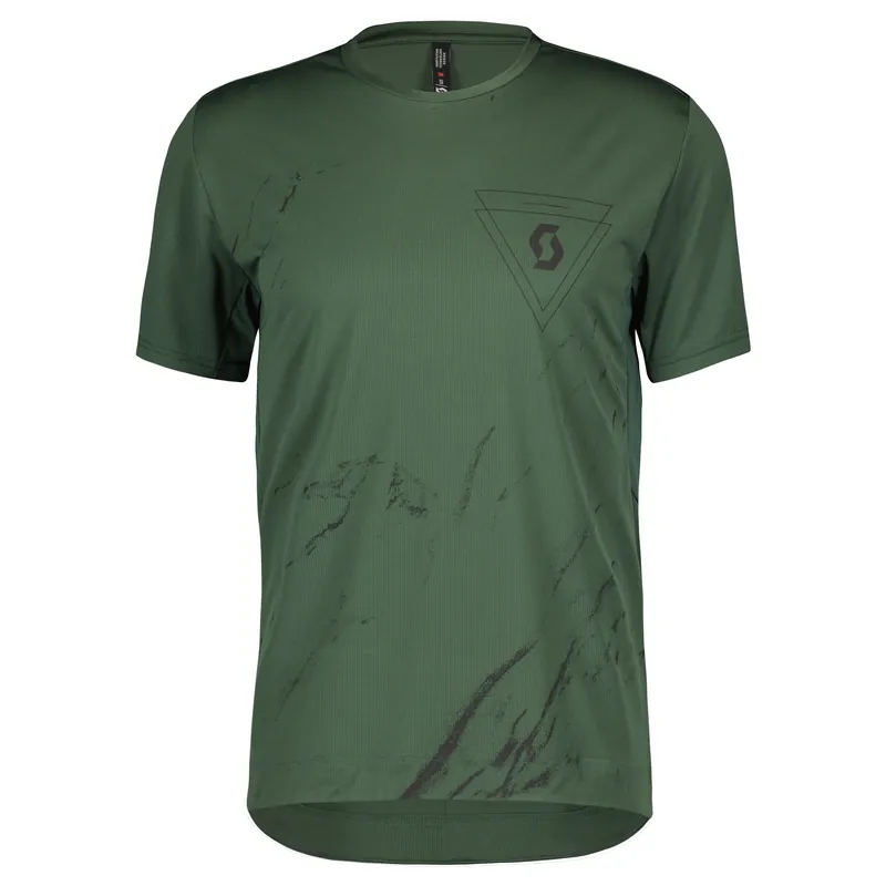 Scott Trail Flow Pro SS (Zelená) - Pánský cyklistický dres Endorphin Republic Vrácení Zdarma