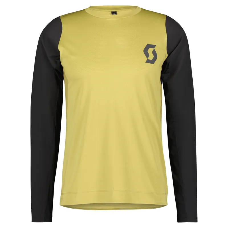 Levný Scott Trail Progressive l/sl (Zelená) - Pánský cyklistický dres Endorphin Republic