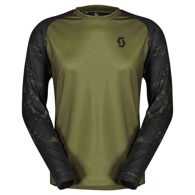 Nejlepší Cena Scott Trail Storm LS (Zelená) - Pánské cyklistické tričko Endorphin Republic
