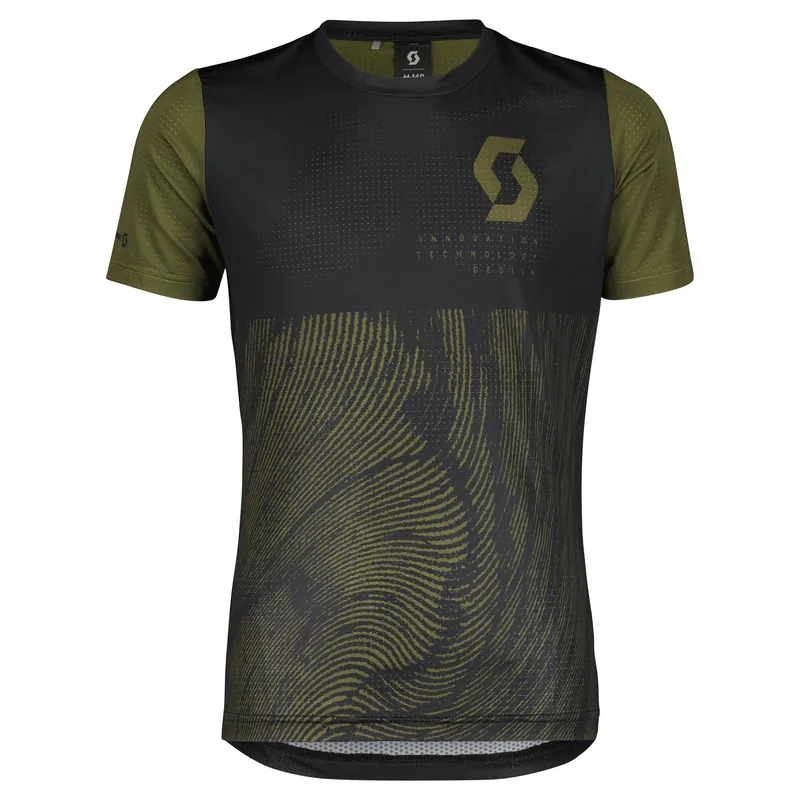 Scott Trail Vertic 10 SS (Černá) - Dětský cyklistický dres Endorphin Republic Cenově Výhodný