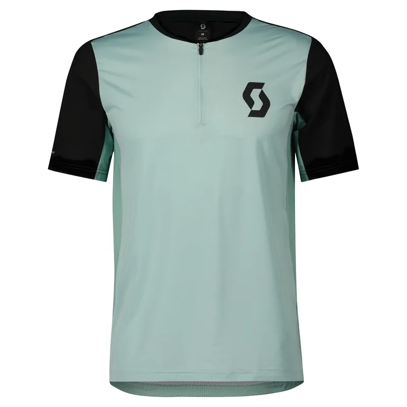 Scott Trail Vertic Zip SS (Zelená) - Pánský cyklistický dres Endorphin Republic Super Cena