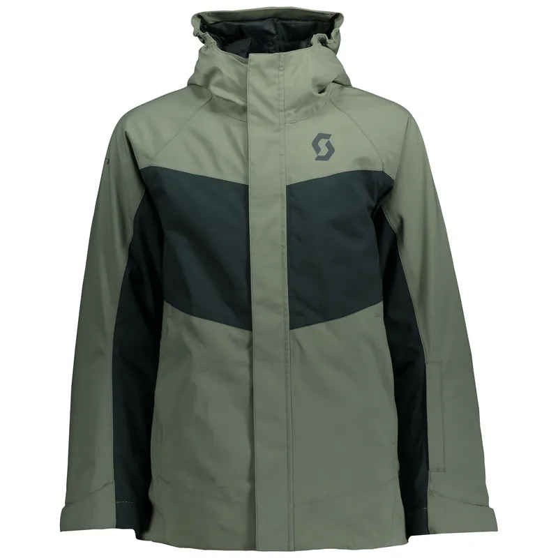 Scott Jacket JR B Vertic Dryo (Zelená) - Dětská zimní bunda Endorphin Republic Nízká Cena