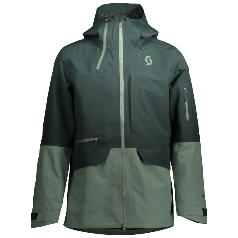 Must-Have Scott Vertic GTX 3L Stretch (Zelená) - Pánská zimní bunda Endorphin Republic