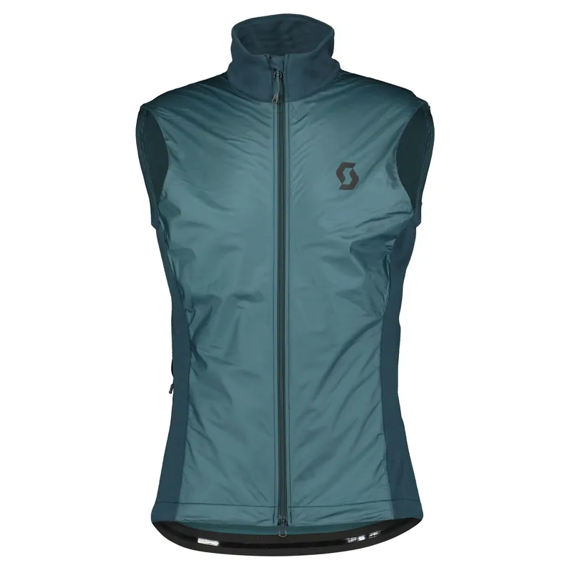 Scott Vest Gravel Warm Merino (Zelená) - Pánská zimní cyklistická vesta Endorphin Republic Cenově Výhodný
