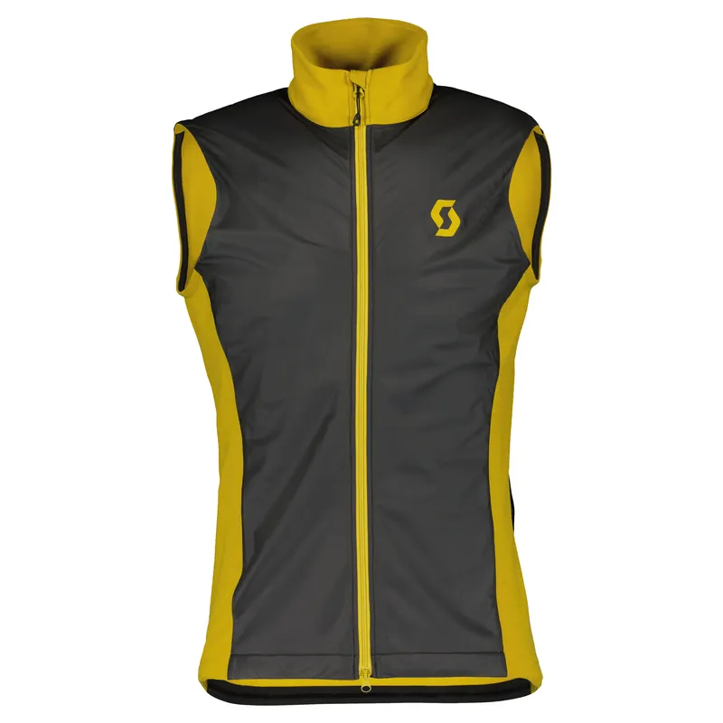 Nakupujte Hned Scott Vest Gravel Warm Merino (Žlutá) - Pánská zimní cyklistická vesta Endorphin Republic