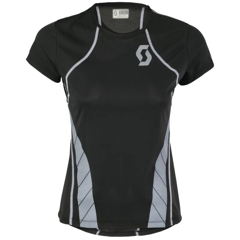 Shirt W‘s eRide 10 s/sl (Černá) - Dámské běžecké triko Endorphin Republic Vysoce Kvalitní