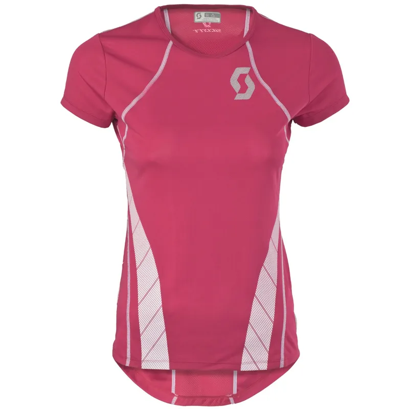 Shirt W‘s eRide 10 s/sl (Purpurová) - Dámské běžecké triko Endorphin Republic Originální