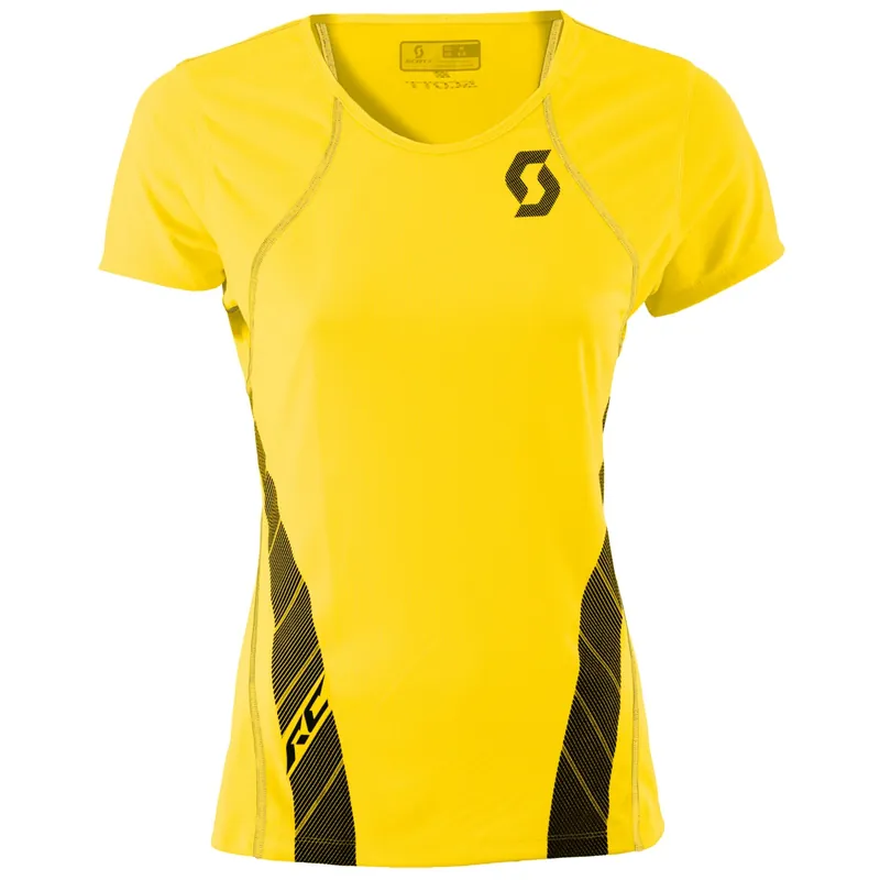 Hit Sezóny Shirt W‘s RC RUN s/sl rc yellow (Žlutá) - Dámské běžecké triko Endorphin Republic