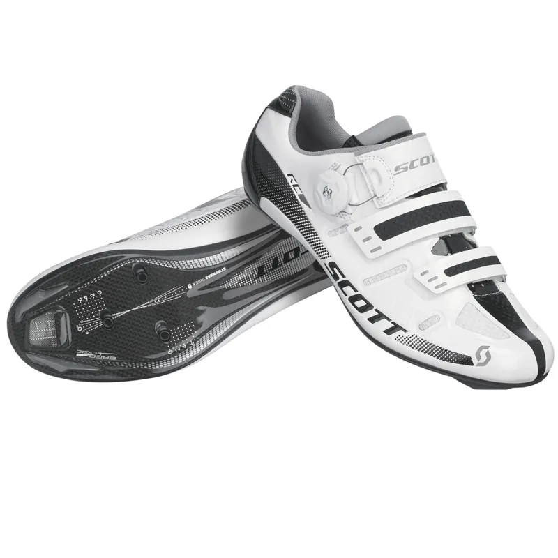 Originální SCOTT Shoe Road RC Lady wht/bl gloss (Bílá) - Cyklistická obuv Endorphin Republic