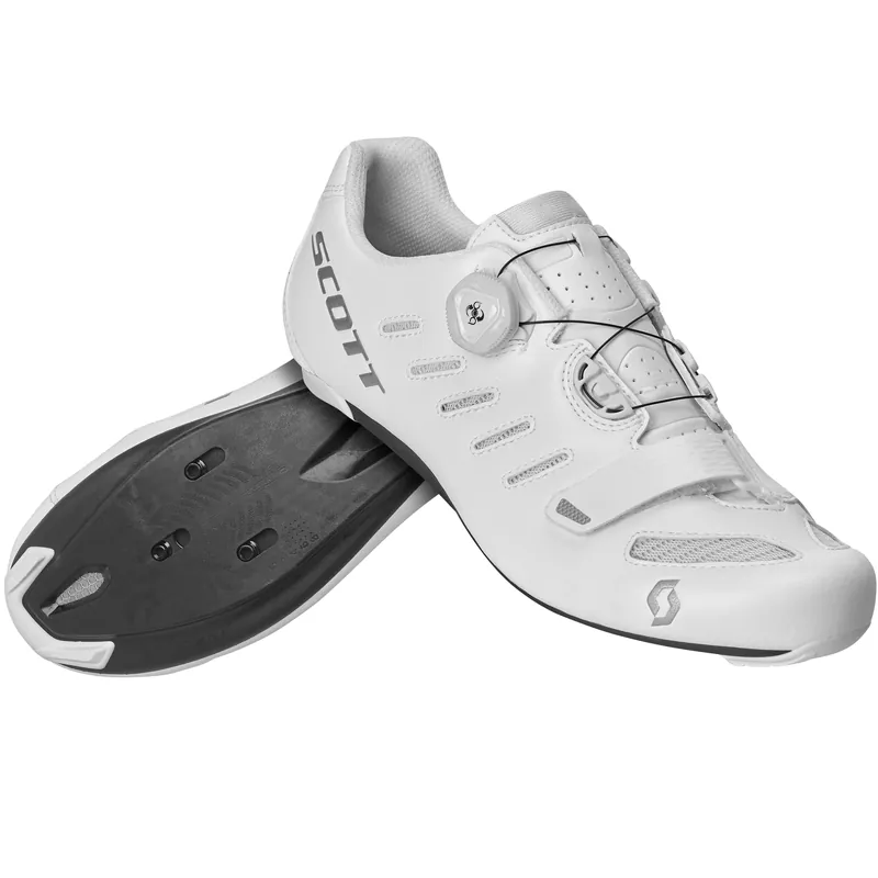 SCOTT Shoe Road Team Boa® (Bílá) - Silniční cyklistické tretry Endorphin Republic Omezená Nabídka