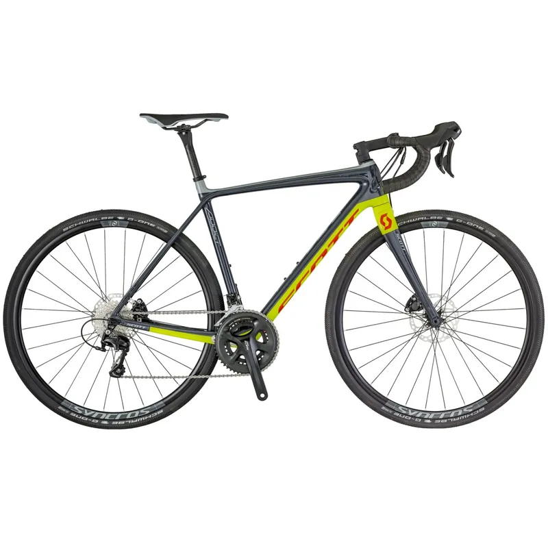 Silniční kolo SCOTT Addict Gravel 30 Disc Endorphin Republic Autentický