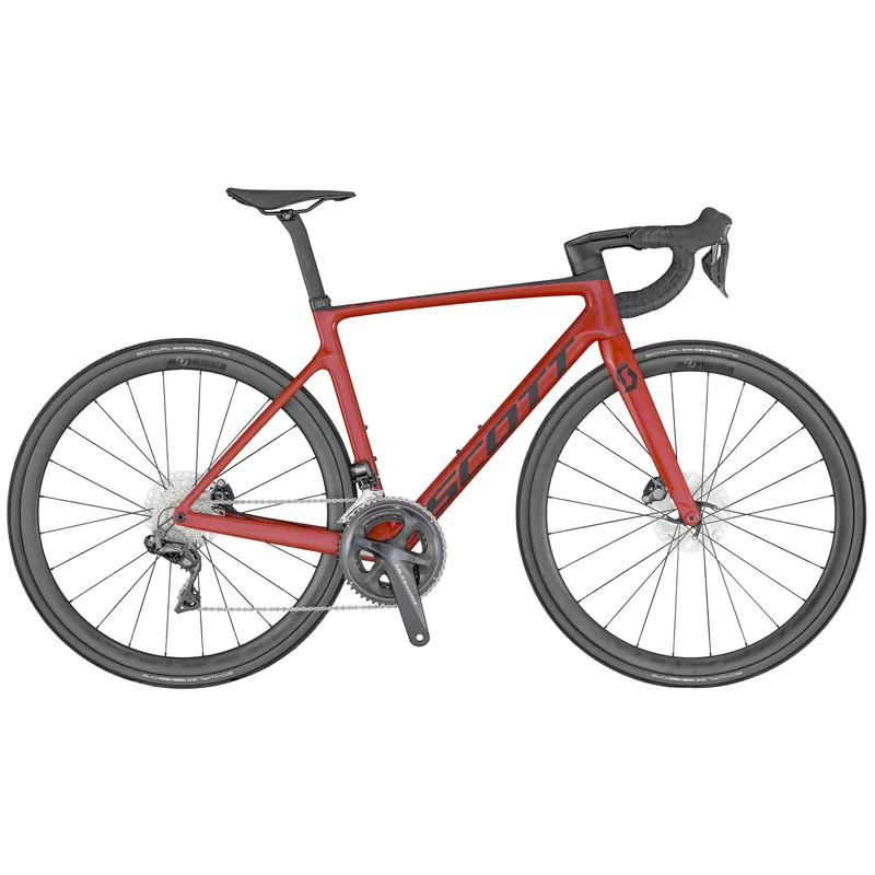 Silniční kolo SCOTT Addict RC 15 red s karbonovým rámem Endorphin Republic Top Prodej