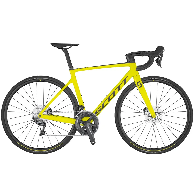 SCOTT Addict RC 30 yellow - Silniční Kolo Endorphin Republic Tovární Cena