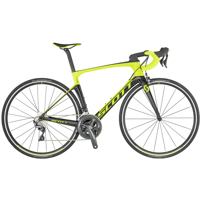 Časově Omezené Silniční kolo SCOTT Foil 20 yellow/black Endorphin Republic