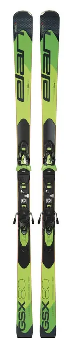 ELAN SKY GSX FUSION + ELX 12 (Zelená) - SJEZDOVÉ LYŽE a vázání Endorphin Republic Oblíbený