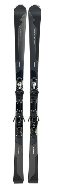 Autentický SJEZDOVÉ LYŽE PORSCHE DESIGN ELAN AMPHIBIO FUSION + VÁZÁNÍ EMX 12 (Černá) Endorphin Republic