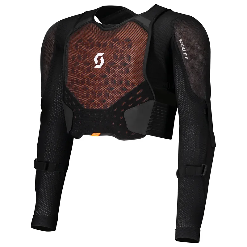 Výprodej Scott Protector Jr Softcon (Černá) - Dětský cyklistický tělový chránič Endorphin Republic