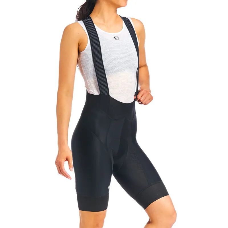 FR-C Pro Bib Short - Black (26cm inseam) (Černá) - Dámské cyklistické MTB šortky Endorphin Republic Nová Kolekce