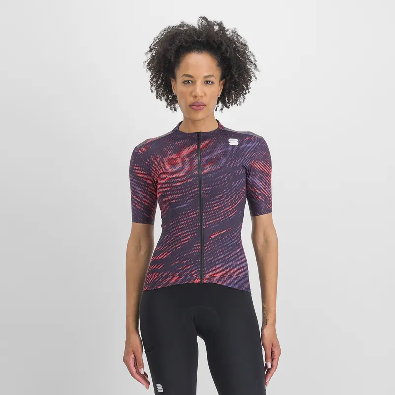 SPORTFUL Cliff supergiara w jersey (Fialová) - Dámský cyklistický dres Endorphin Republic Akční Cena