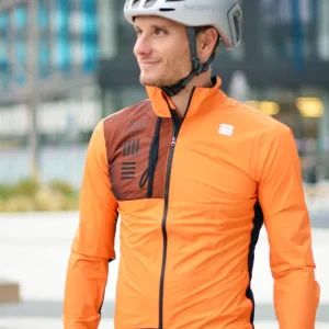 SPORTFUL Dr (Oranžová) - Pánská cyklistická bunda Endorphin Republic Originální