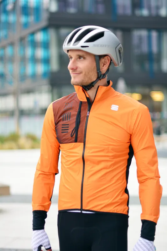 SPORTFUL Dr (Oranžová) - Pánská cyklistická bunda Endorphin Republic Originální