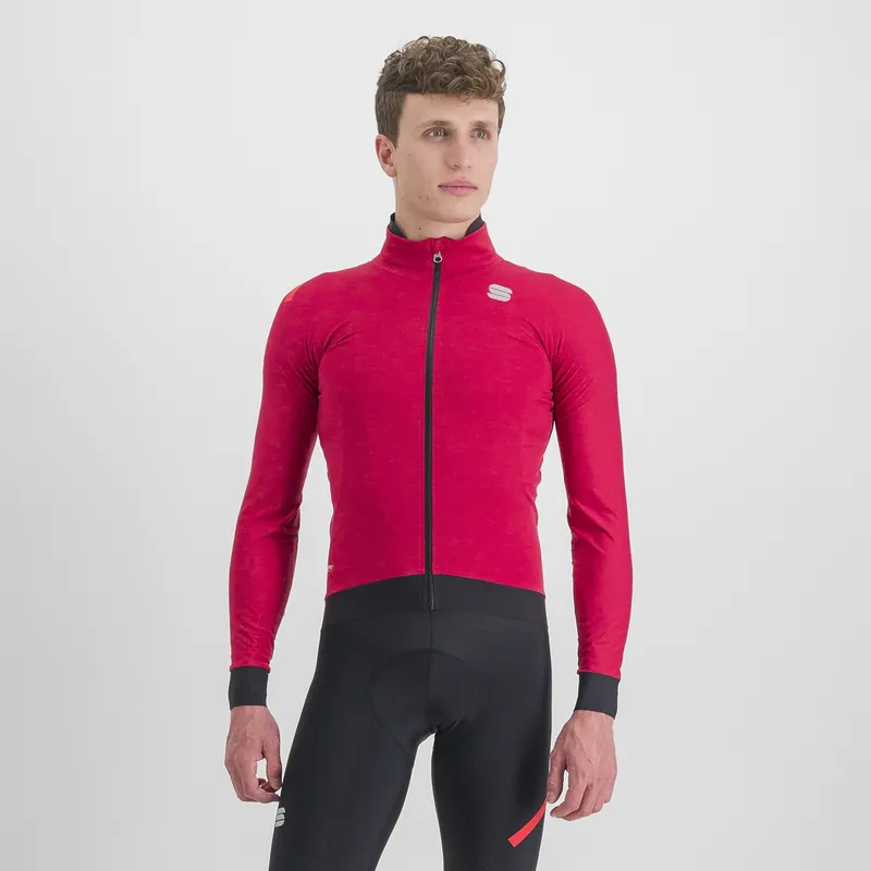 SPORTFUL Fiandre pro (Červená) - Pánská cyklistická bunda Endorphin Republic Víkendová Akce