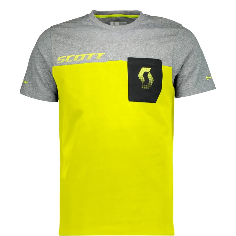 Nakupujte Hned Scott t-shirt CO Factory Team (Žlutá) - Sportovní tričko s krátkým rukávem Endorphin Republic