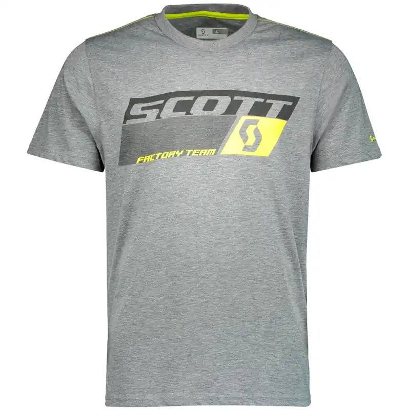 Jen Po Omezenou Doba Scott Shirt Dri Factory Team (Šedá) - Sportovní tričko s krátkým rukávem Endorphin Republic