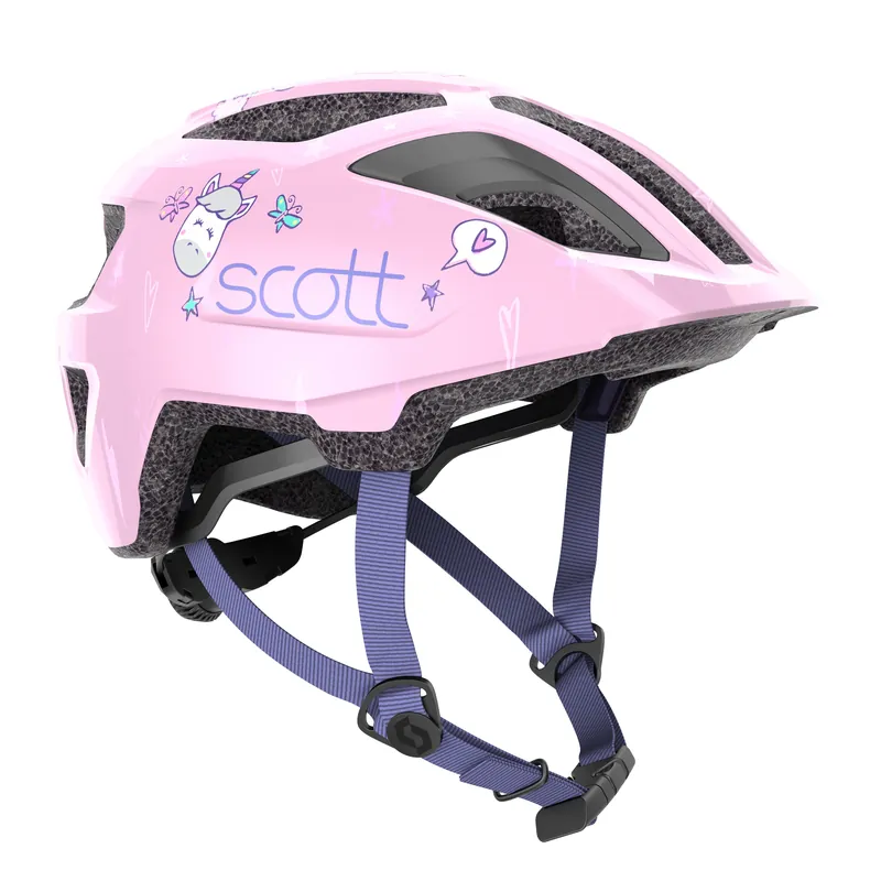 Finální Výprodej Scott Kid Spunto (Purpurová) - Dětská cyklistická helma Endorphin Republic