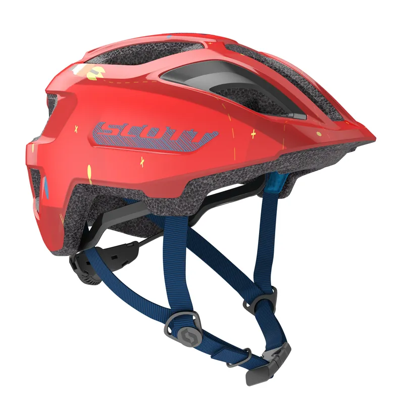 Scott Kid Spunto (Červená) - Dětská cyklistická helma Endorphin Republic Cenově Výhodný