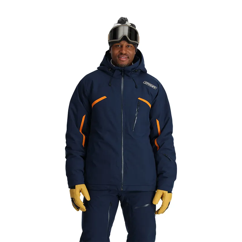 Spyder M LEADER JACKET (Modrá) - Pánská lyžařská bunda Endorphin Republic Must-Have