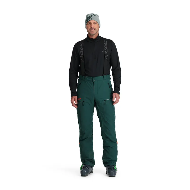 Jen Po Omezenou Doba Spyder M PROPULSION PANTS (Zelená) - Pánské lyžařské kalhoty Endorphin Republic