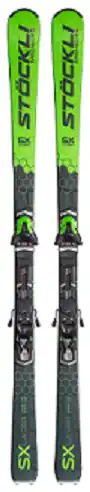 Stöckli Laser SX + vázání (Černá) - Sjezdové lyže Endorphin Republic Výhodná Nabídka