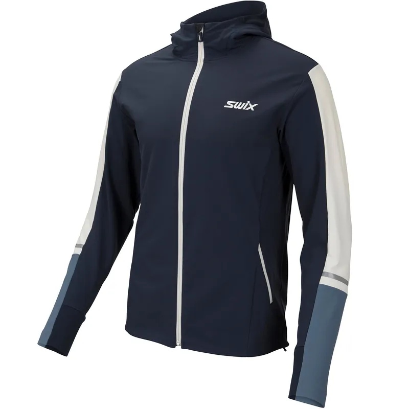 Swix Evolution softshield (Černá) - Pánská běžkařská bunda Endorphin Republic Must-Have