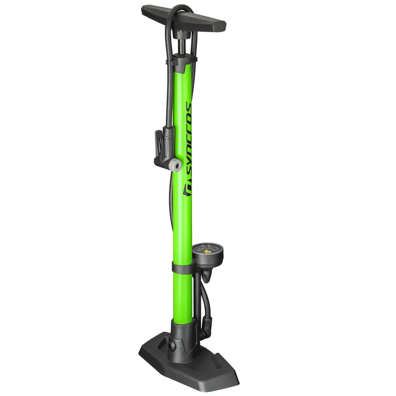 Horká Nabídka Syncros Floor pump steel SFP-01 (Zelená) - Servisní pumpa Endorphin Republic