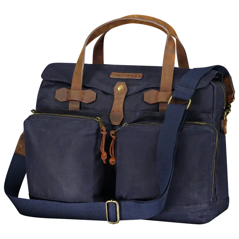 Powderhorn Briefcase (Modrá) - Taška přes rameno Endorphin Republic Omezená Nabídka