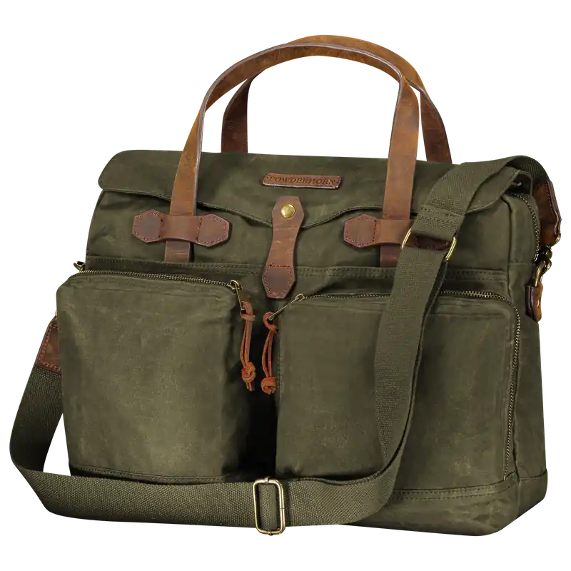 Powderhorn Briefcase (Olivová) - Taška přes rameno Endorphin Republic Horká Nabídka