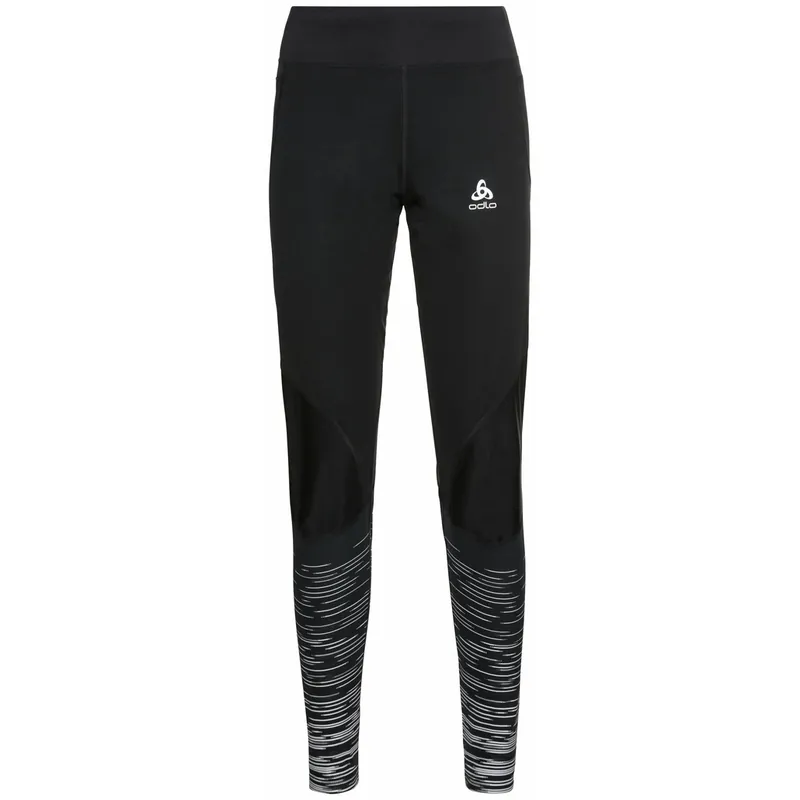 Tights ZEROWEIGHT WARM REFLECTIVE (Černá) - Běžecké kalhoty Endorphin Republic Originální