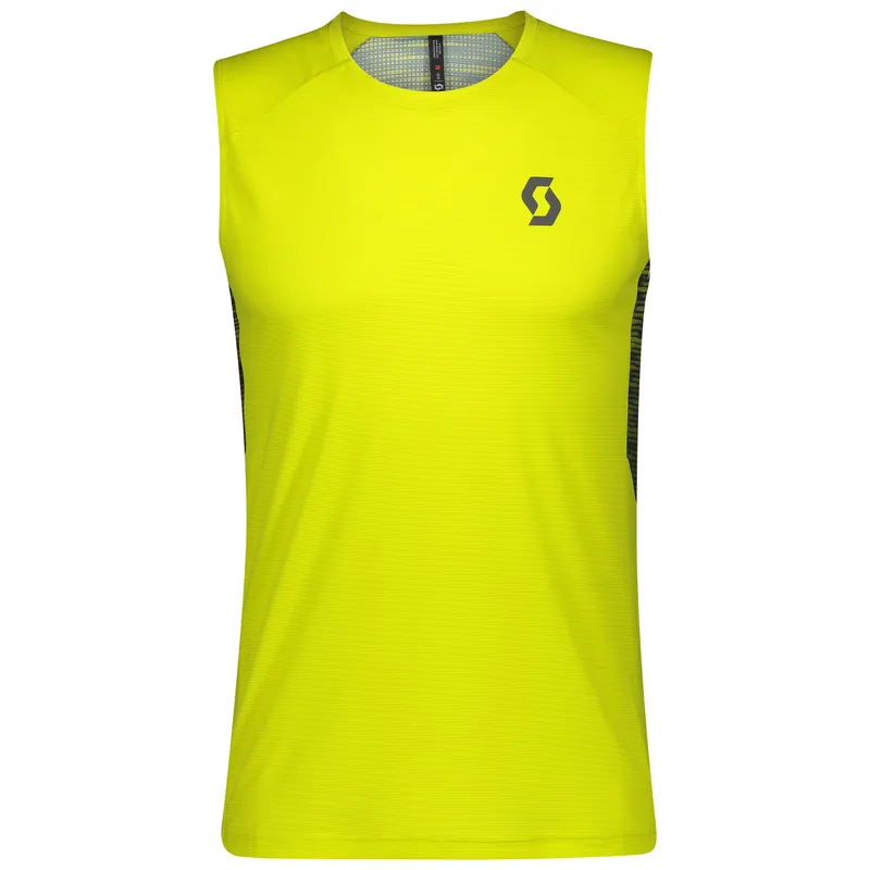 SCOTT Trail Run (Žlutá) - Pánské běžecké tílko Endorphin Republic Aktuální